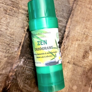ZEN organic deodorant 4 oz Chamomile deodorant organic zen deodorant chamomile butter deodorant