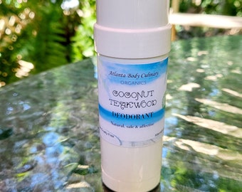 Coconut Teakwood organic deodorant