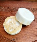 Vanilla Mint Foot scrubbie bar organic foot scrub natural luffa foot soap organic foot care
