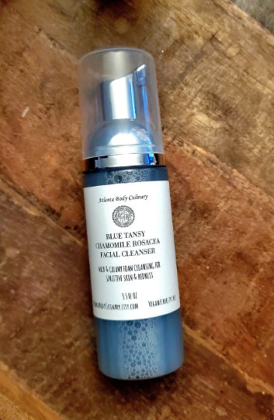 Rosacea Sensitive Skin Facial Cleanser Gentle Foaming Chamomile Face Soap Organic Facial Cleanse