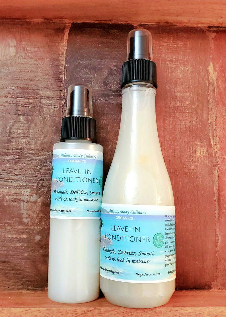 8 oz Leave inInstant Hair moisture leave in spray conditioner Etsy