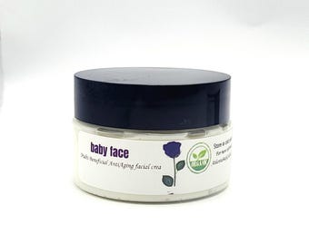 Baby Face organic facial cream