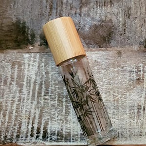 Bamboo OR clear frost Roll on Fragrances choose your color natural roll on perfumes organic essential oil