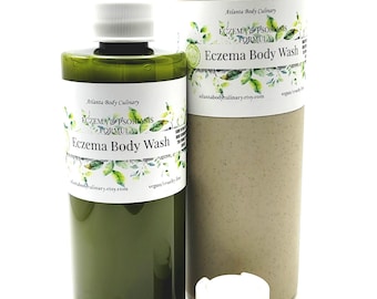 Organic eczema body wash