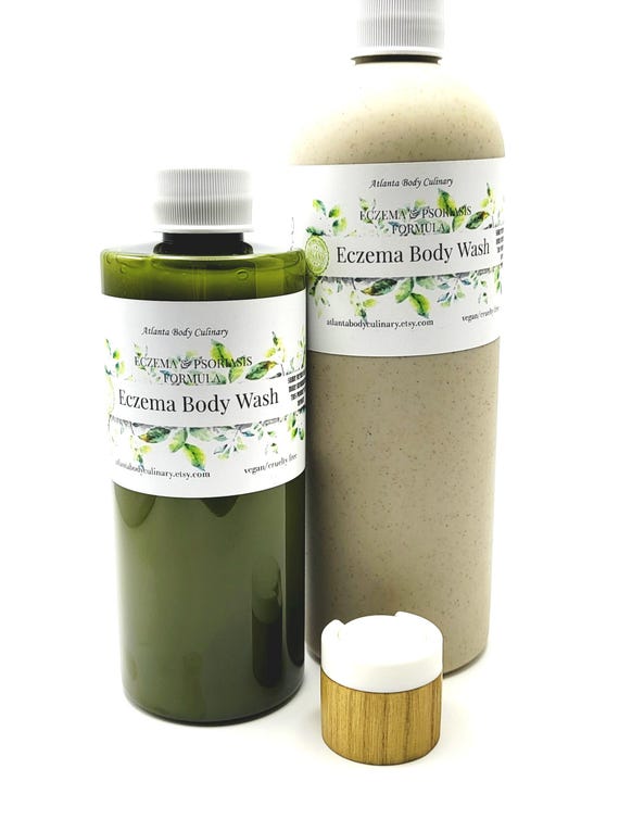 Organic eczema body wash
