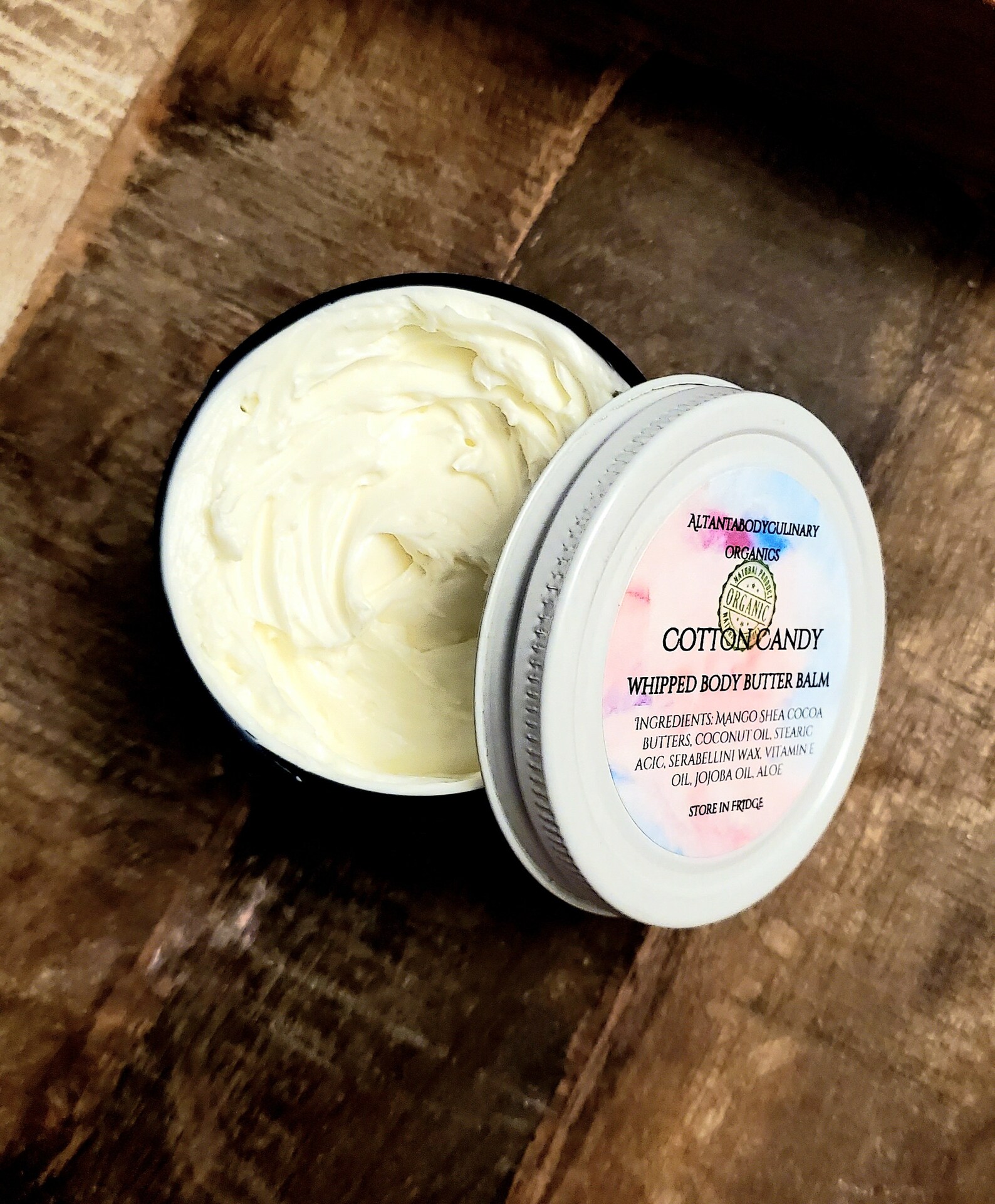 ANY SCENT Body butter 4oz size organic body butter vegan body Etsy