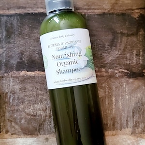 Eczema shampoo Organic eczema shampoo soothing eczema shampoo scalp moisturizing shampoo honey shampoo