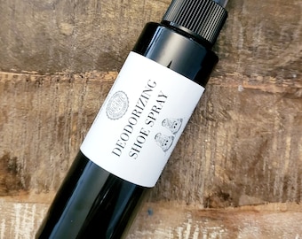 Organic Shoe Deodorizer Spray
