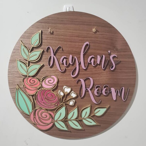 Girls Room Sign - Etsy