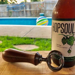 Handcrafted Wooden Bottle Opener