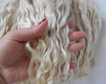 Mohair Doll Hair,Blythe Hair Mohair,Reborn Hair,BJD,doll hair,Mohair locks, Doll hair,BJD head Mohair