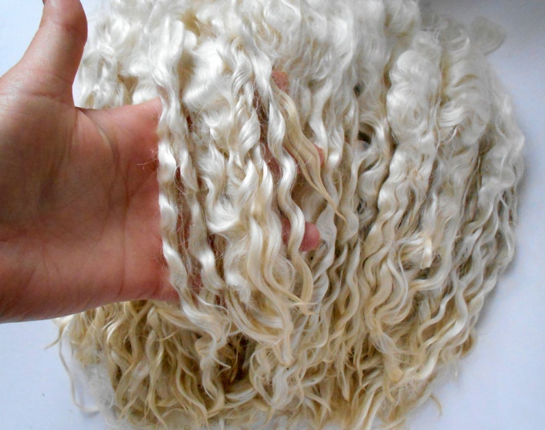 Doll hair Mohair Goat curls for dolls curls for doll hair Etsy