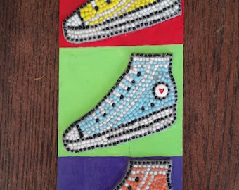 Pop Art Sneakers Mosaic