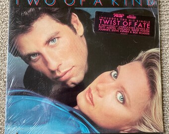 John Travolta+Olivia Newton John, ‘Two of a Kind’, vinyl LP, Stereo, Sealed, New, never opened, free shipping!