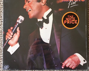 Johnny Mathis, ‘Johnny Mathis Live’ vinyl LP, Stereo, Sealed LP! New, never opened, free shipping!