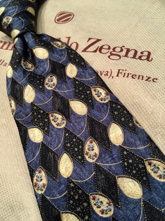 Ermenegildo Zegna 100% silk, Italy, Zegna origina… - image 3