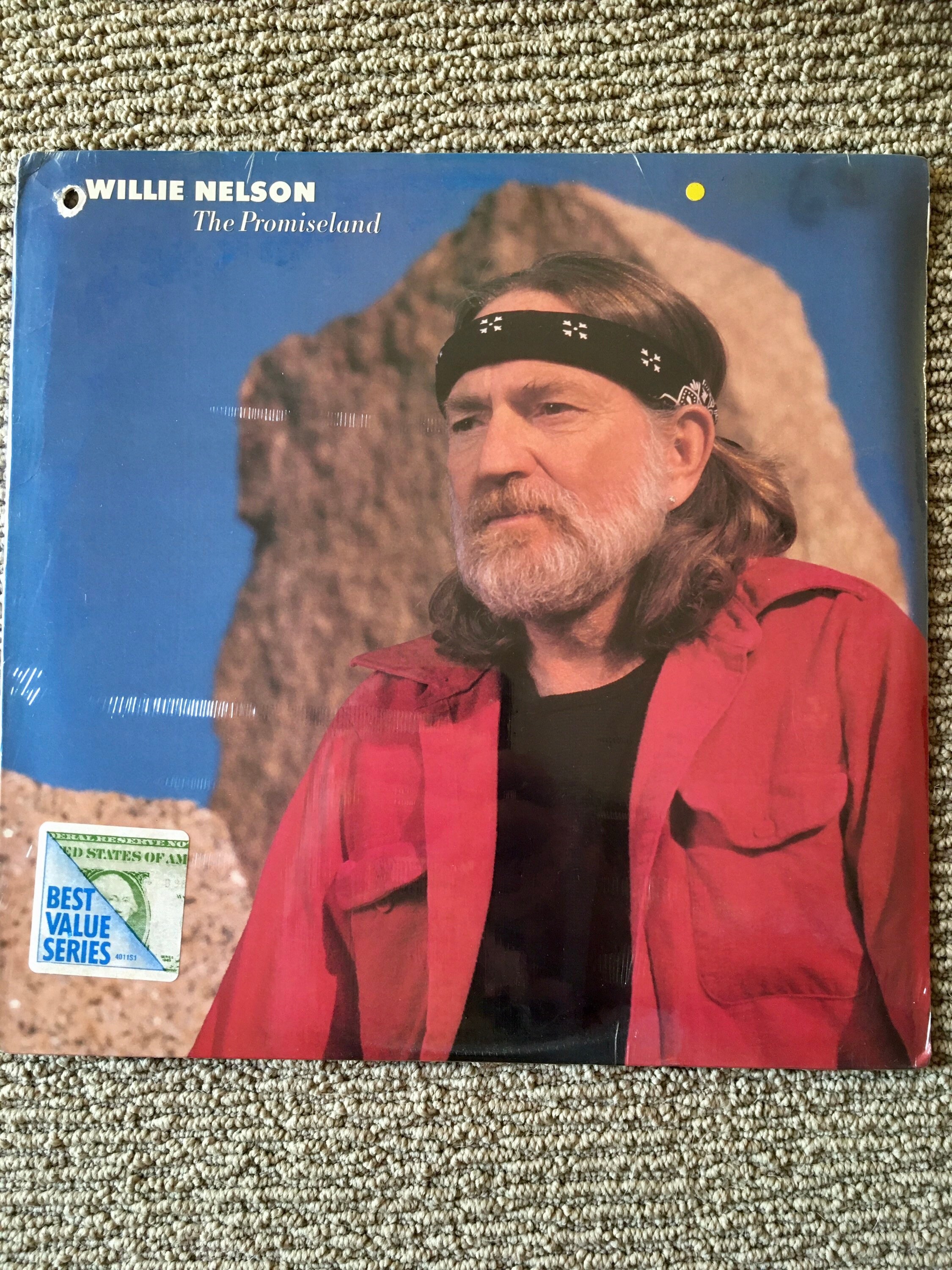 Willie Nelson, ‘The Promiseland’ vinyl LP, Stereo, Sealed LP! New, never been opened. Free shipping!