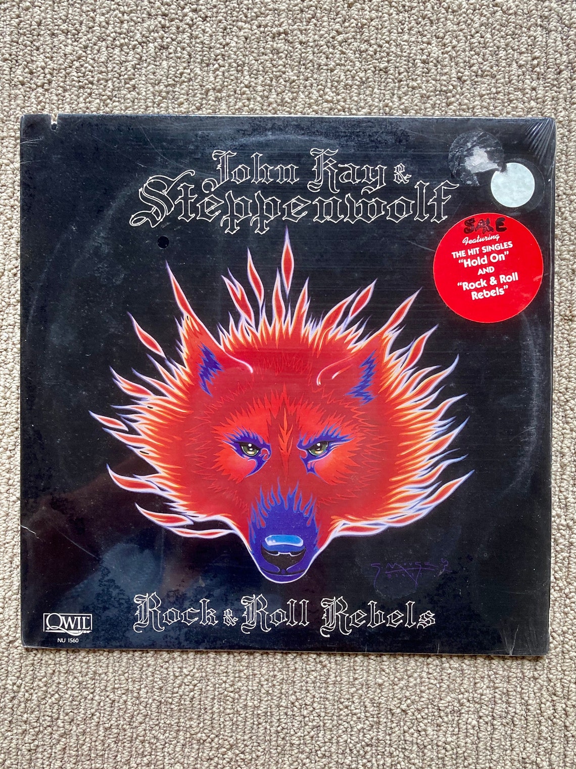 Steppenwolf, ‘rock and Roll Rebels’ Stereo, Sealed LP! LP Never Opened