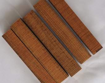 Pen Blanks, Bermese Teak, (set of 5 blanks)