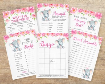 Baby Shower Games Etsy