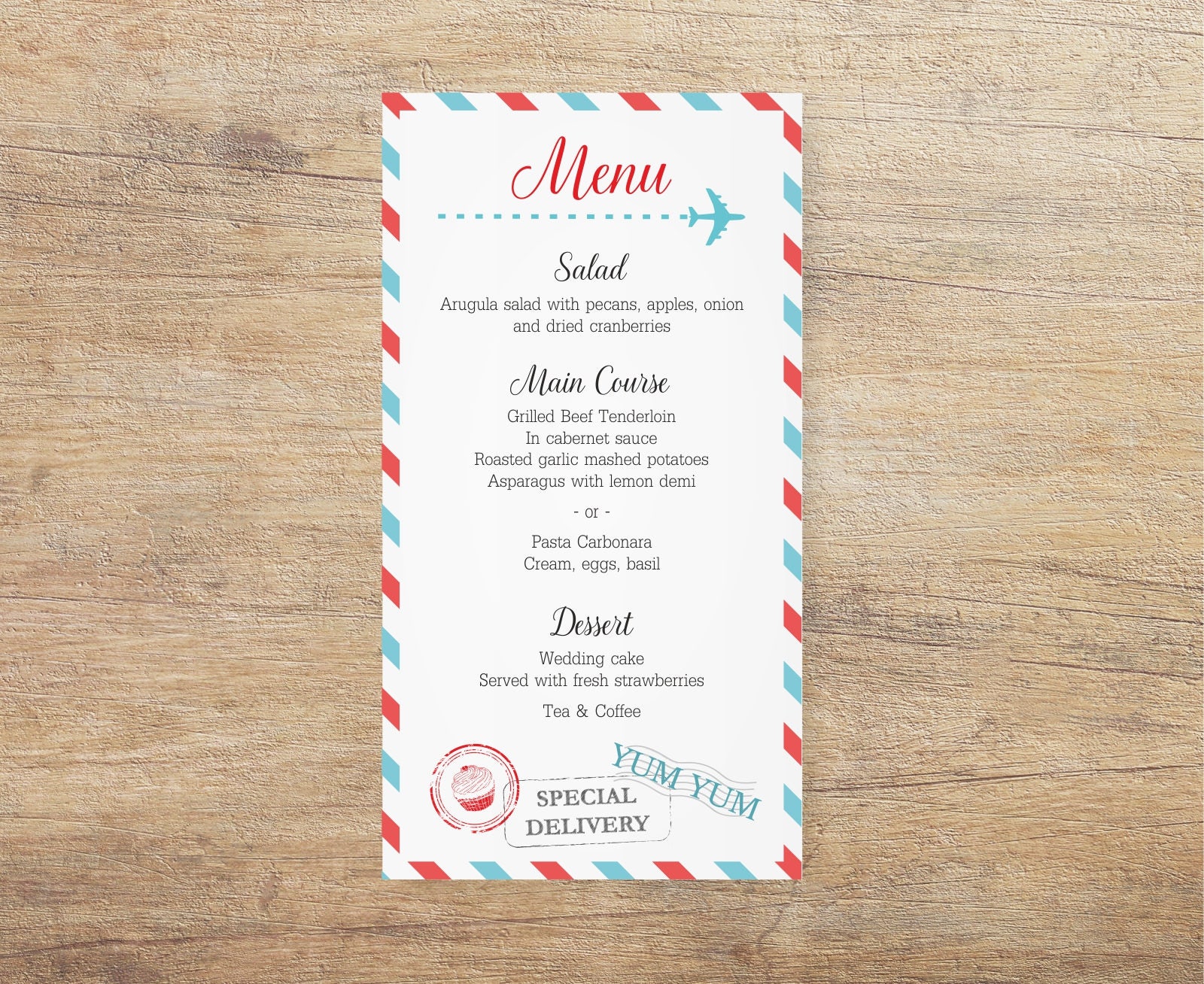 Travel Menu Card Bridal Shower Menu Wedding Food Card Etsy Il Fullxfull Travel Menu Card Bridal Shower Menu