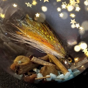 Fly Fishing Ornament 