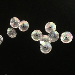 4 x 6mm Acrylic Rondelle Spacers(50pcs)