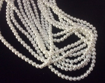 6mm Japanese Acrylic Pearls