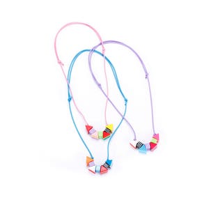 Little Girls Necklace - Multicolor Pack of 3