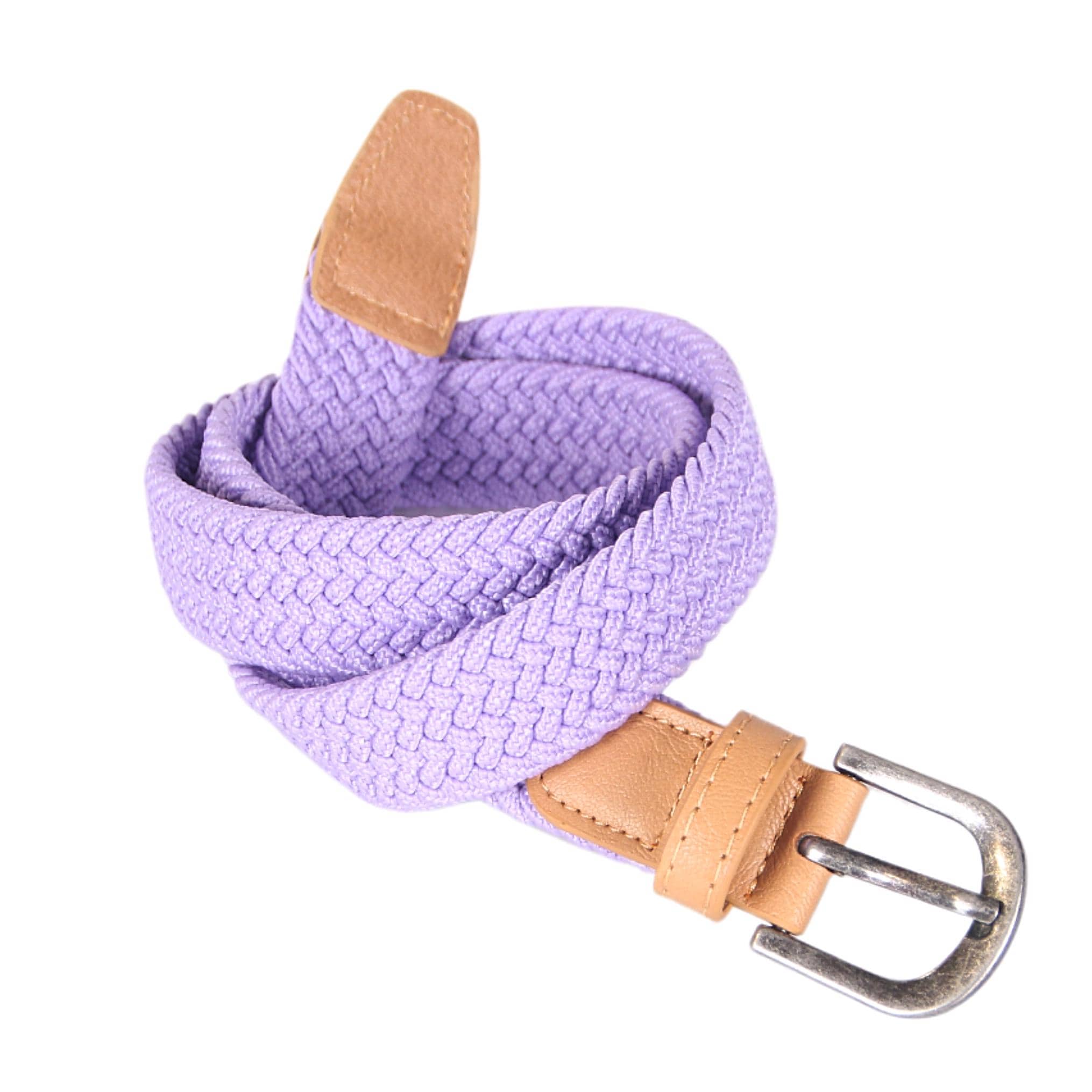 Braided Purple Belt - Etsy