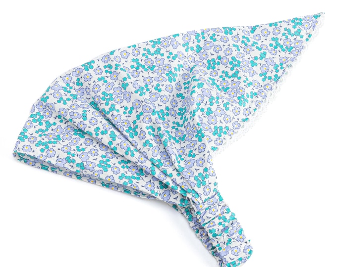 Floral Head Scarf/ Hair Bandana Headband for Girls Age1-5 Years - Multi-Color