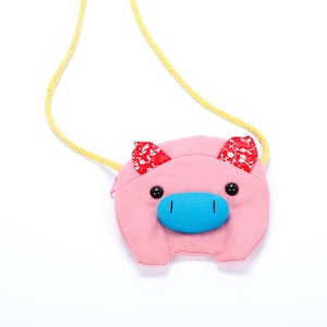 Kids Piglet Purse - Pink ( 3-6Y)