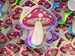 Holo Mushroom Vinyl Sticker - Trippy Mushroom Art 