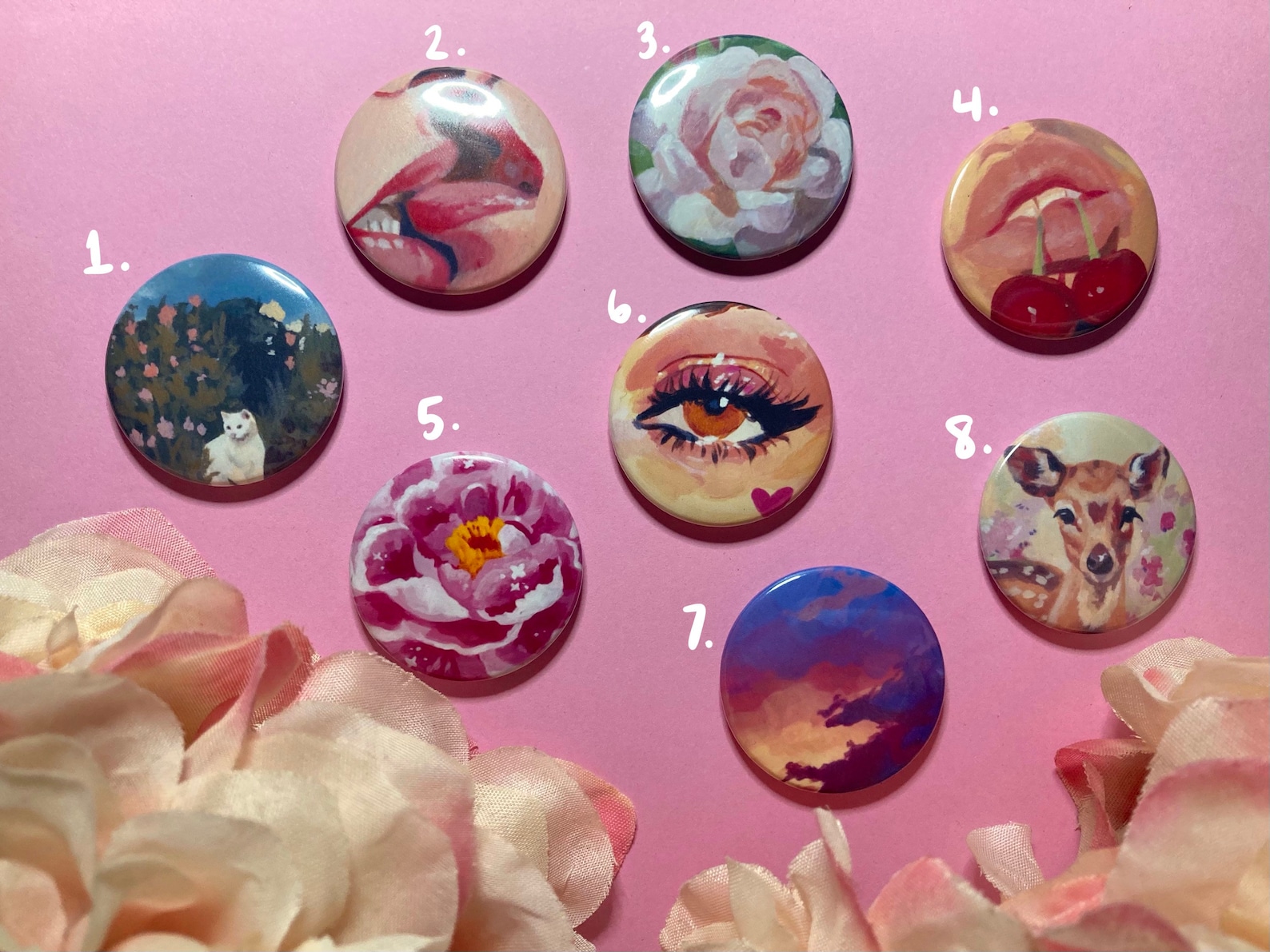 Art Aesthetic Painting Fridge Etsy