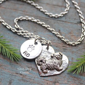 Pekingese Necklace, Personalized Dog Necklace, Pekingese Jewelry