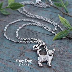 Chihuahua Necklace, Chihuahua Jewelry, Chihuahua Mom, Chihuahua Memorial