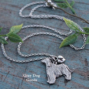 Afghan Hound Necklace, Afghan Hound Jewelry, Afghan Mom, Dog Necklace, Dog Lover Gift
