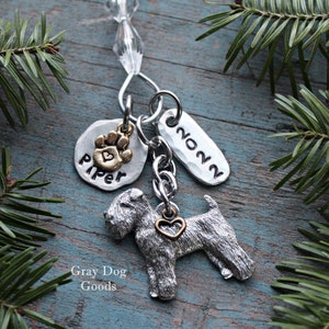 Wheaten Terrier Ornament, Personalized Dog Ornament, Personalized Wheaten Terrier Ornament, Read Full Listing Details