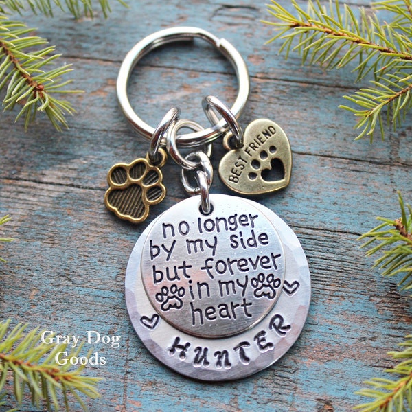 Pet Memorial Key Chain, Pet Remembrance Gift, Loss of Dog, Loss of Cat, Cat Sympathy Gift, Dog Sympathy Gift, Best Friend