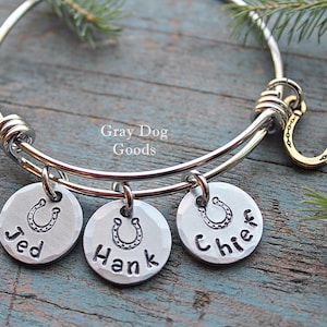 Horse bracelets personalized hot sale