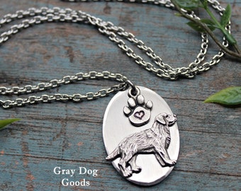 Labrador Retriever Necklace, Lab Necklace, Dog Necklace, Lab Sympathy Gift