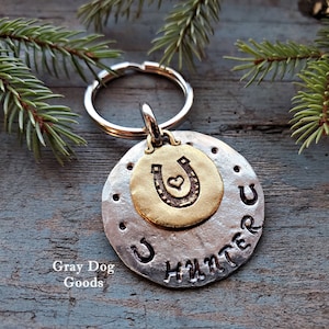 Horse Name Key Chain, Horse Remembrance Gift, Loss of Horse, Horse Sympathy Gift, Personalized Horse Key Chain