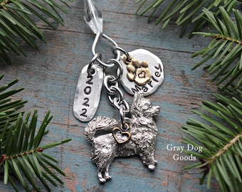 Long Haired Chihuahua Ornament, Personalized Dog Ornament, Personalized Chihuahua Ornament, Read Full Listing Details