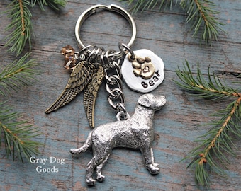 Chesapeake Bay Retriever Memorial Key Chain, Memorial Key Chain, Chesapeake Key Chain, Chesapeake Sympathy Gift, Read Full Listing Details