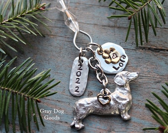 Dachshund Ornament, Personalized Dog Ornament, Dachshund Ornament, Personalized Dachshund Ornament, Read Full Listing Details