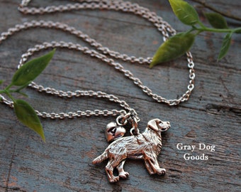 Labrador Retriever Necklace, Lab Necklace, Dog Necklace, Lab Sympathy Gift