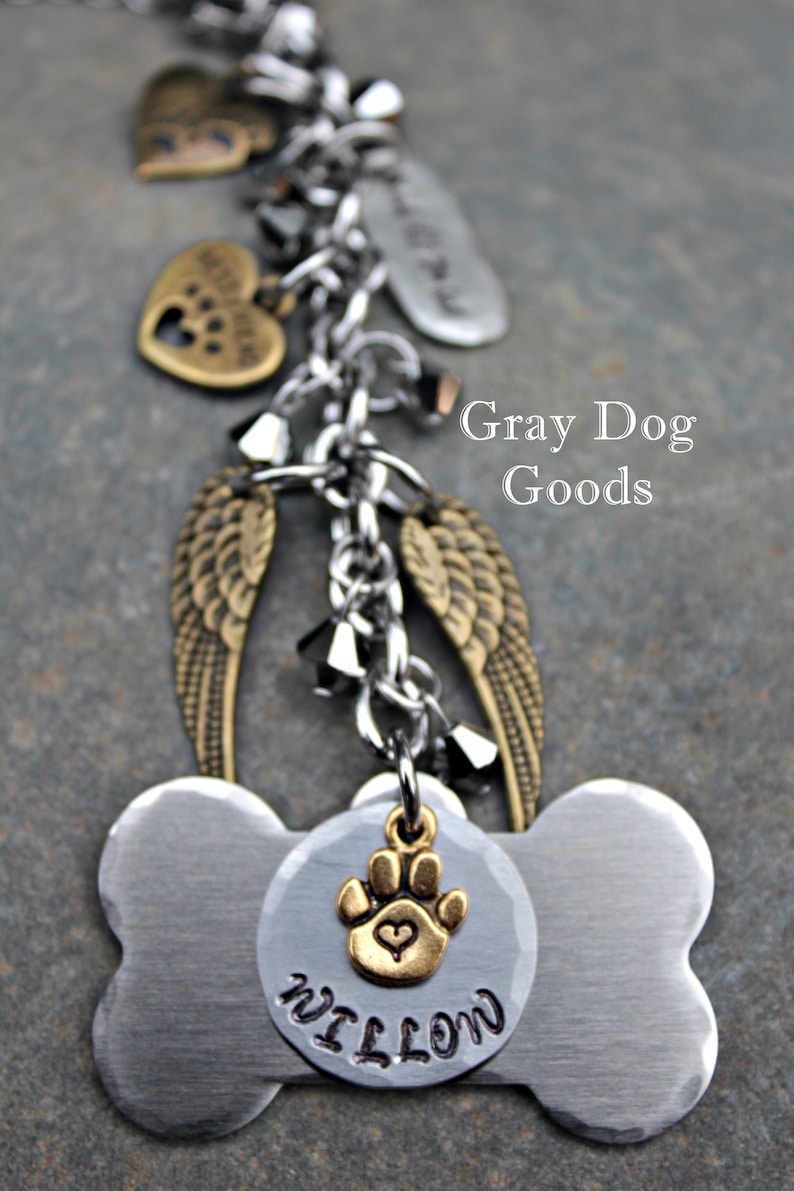 Dog Memorial Car Mirror Charm image 5