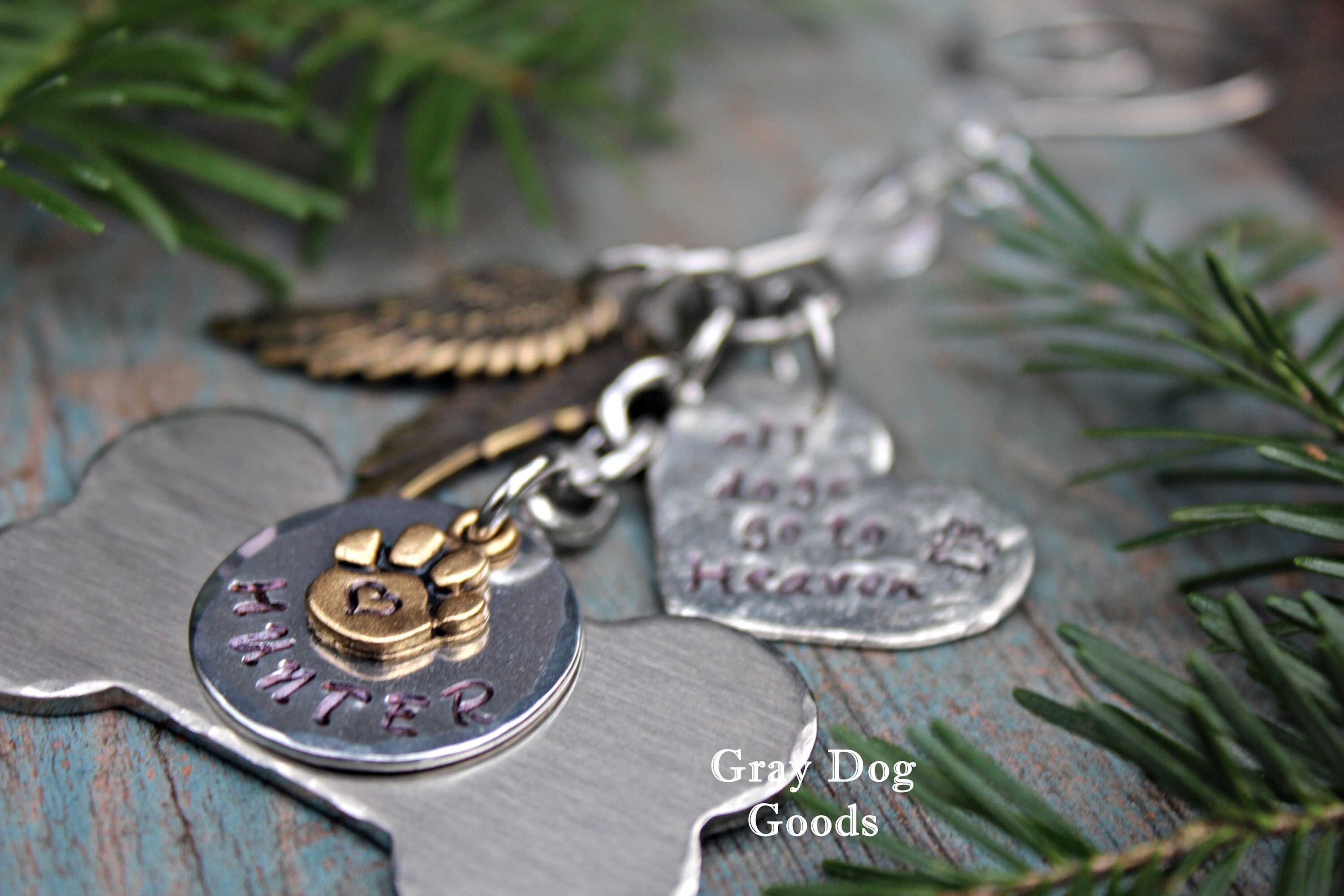Dog Memorial Ornament, Loss of Dog, Dog Sympathy, Pet Memorial Ornament ...