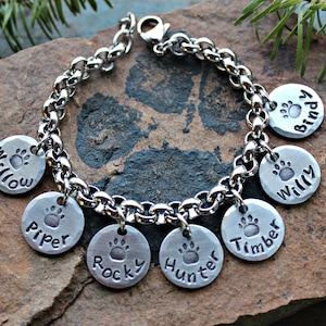 Pet Mom Bracelet, Dog Mom Bracelet, Cat Mom Bracelet, Fur Baby Bracelet, Fur Baby Mom,  Read Full Listing Details Before Ordering