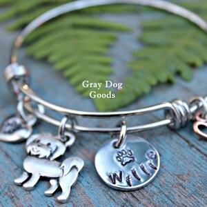 Maltese Bracelet, Maltese Jewelry, Gift For Dog Lover, Personalized Dog Jewelry, Maltese Mom, Read Full Listing Details image 3